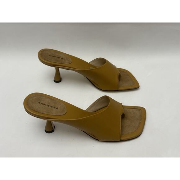 New Women’s Wandler Julio Sandal Mule in Sparrow Mix Tan Leather Size 40 US 10 - Picture 5 of 9